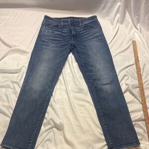 American Eagle Outfitters Dark Blue Straight Leg Men’s Jeans